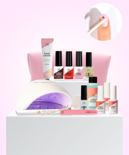 Deluxe Gel Polish Peel Off Starter Kit + Best-selling colours + PREMIUM Led lamp