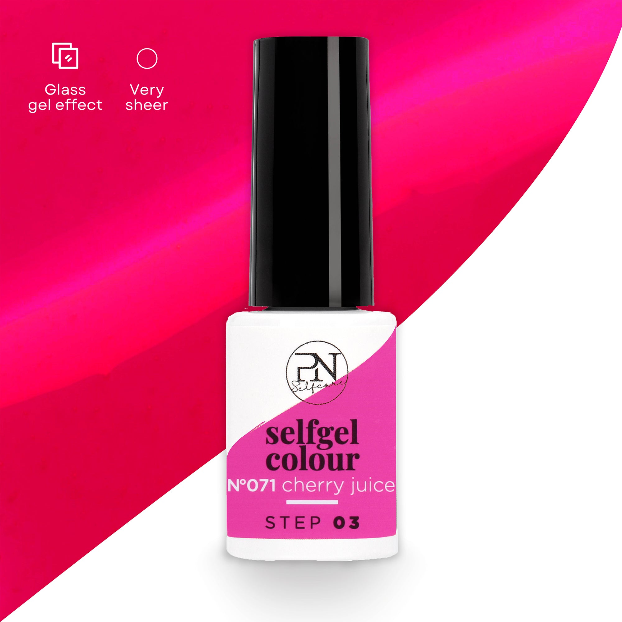PN Selfcare Veganer Peel-off Gel Nagellack – Rose Farbe, Ohne Tierversuche, Abziehbar Und Schonend Für Die Nägel