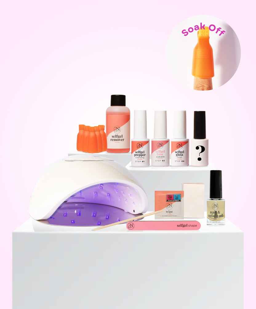 Gel Polish Soak Off Starter Kit Choose your Colour  + PREMIUM lamp + Free Cuticle Oil