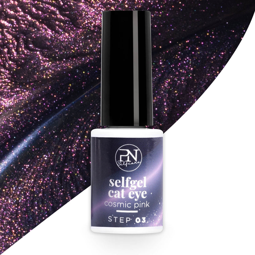 PN Selfgel Cat Eye Cosmic Pink 6 ml + Aimant
