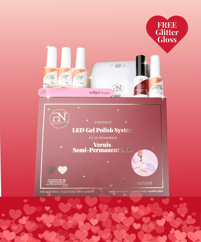 COFFRET CADEAU SAINT VALENTIN + Glitter Gloss & Emballage Cadeau OFFERTS