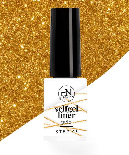 PN Selfgel Nail Art Liner Doré