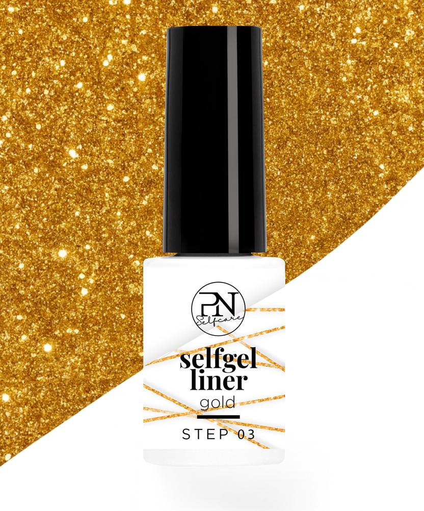 PN Selfgel Nail Art Liner Doré
