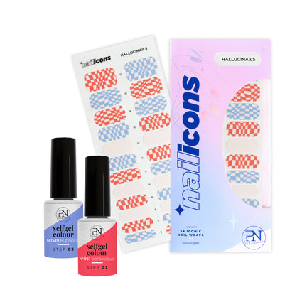 Duo Coralicious & Euphoria + Free NailIcon Hallucinails