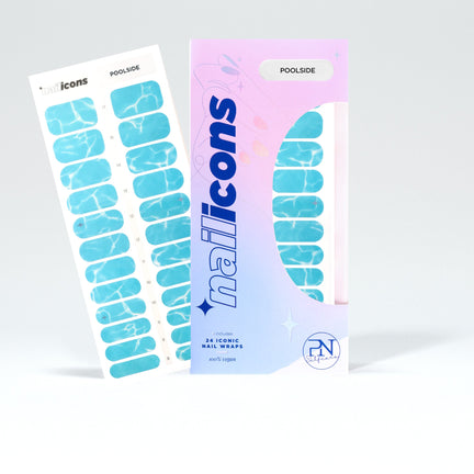 Nail Icons Poolside 24pcs